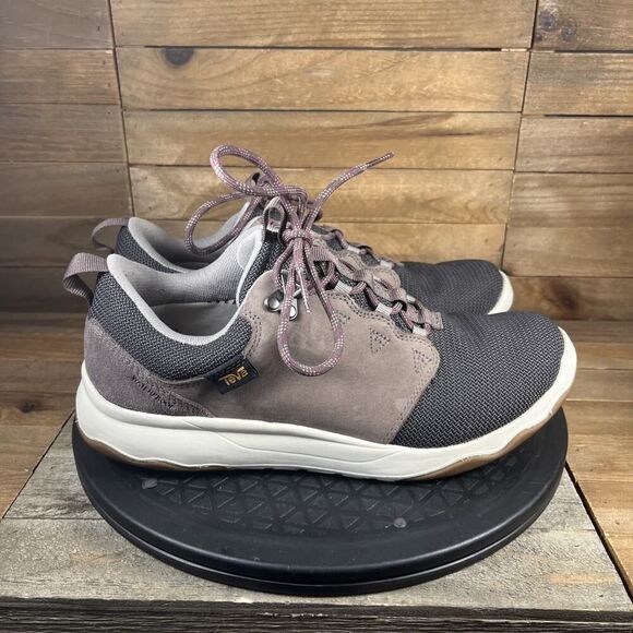 Teva Womens Size 9 WaterProof Brown Arrowood Casual Sport Lace Up Sneakers - Picture 1 of 10
